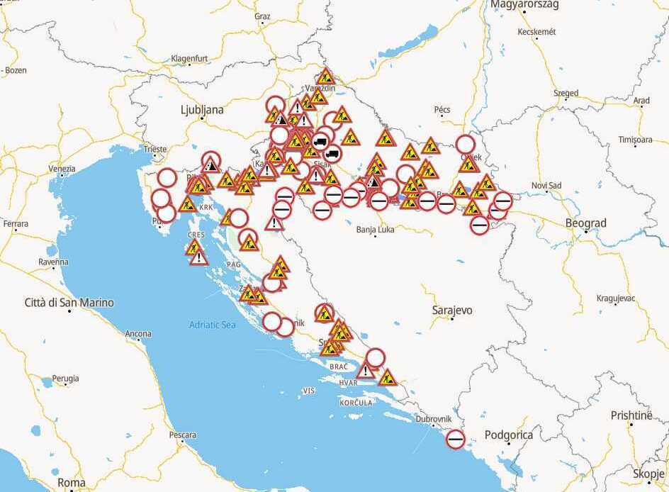 stanje na granicama 02.08.2024