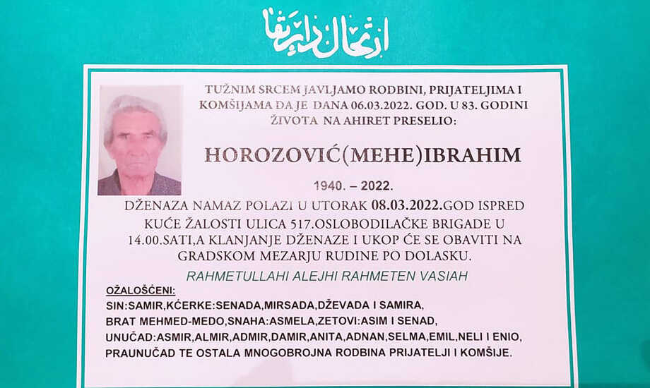 Horozovic Ibrahim