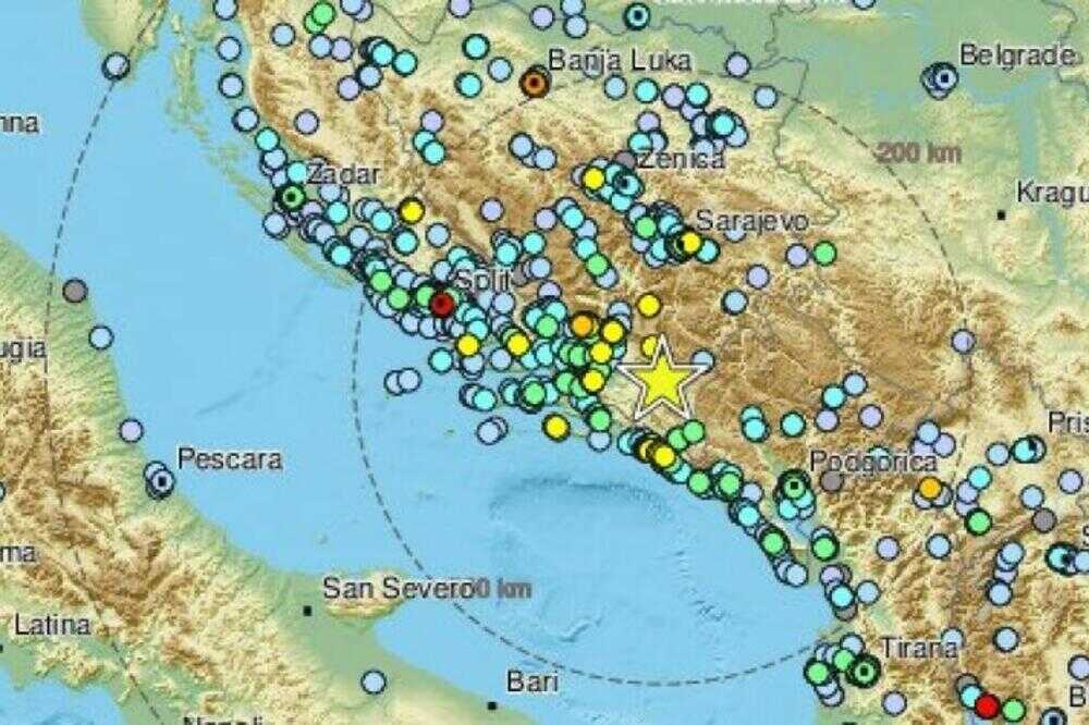 zemljotres u BiH