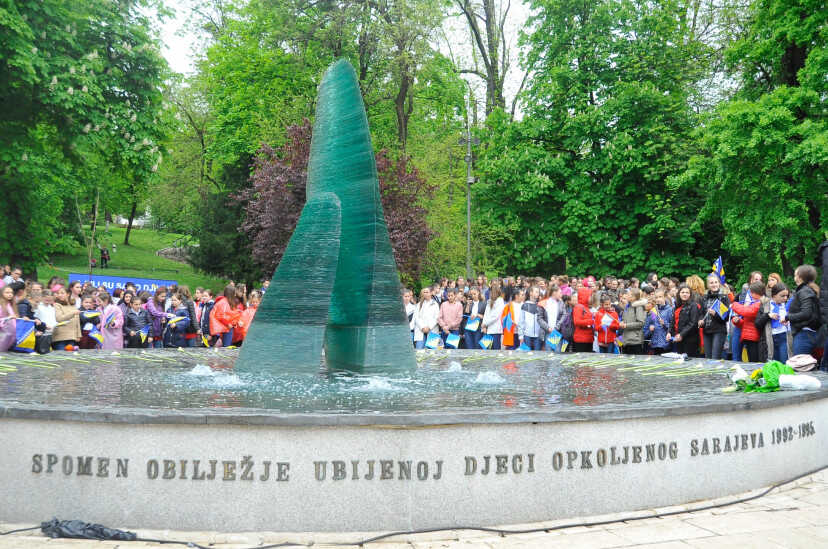 spomen obiljezje ubijenoj djeci Sarajeva